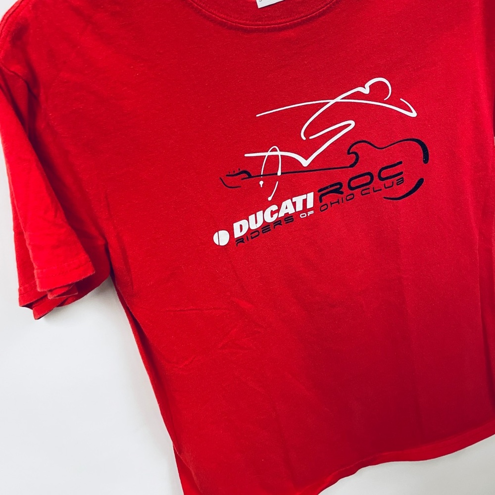 Ducati ROC - Riders Of Ohio Red Tee - Picture 2 of 3